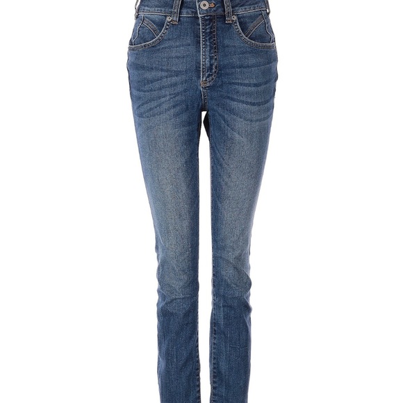 Pilcro and the Letterpress Blue Skinny Jeans Modern Fit - Picture 1 of 5